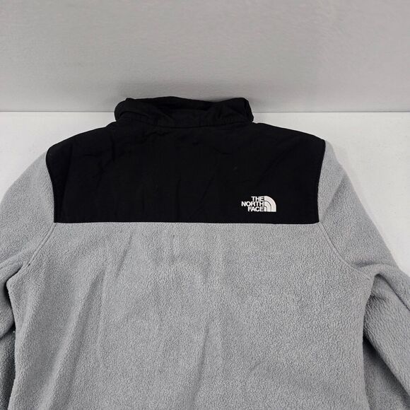 The North Face Women's Denali 2 Fleece‎ Jacket Gray Black Size Small 4496 - Picture 4 of 10